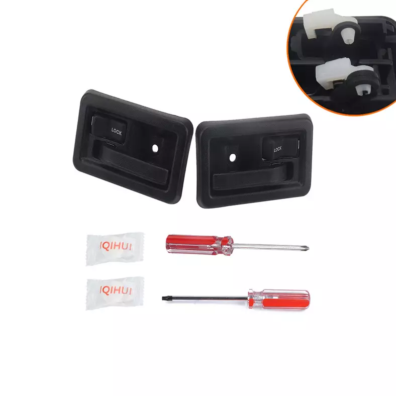 1 pair of door -to -door pull hands+accessories packs are for Jeep Wrangler 55176477AB, 55176476