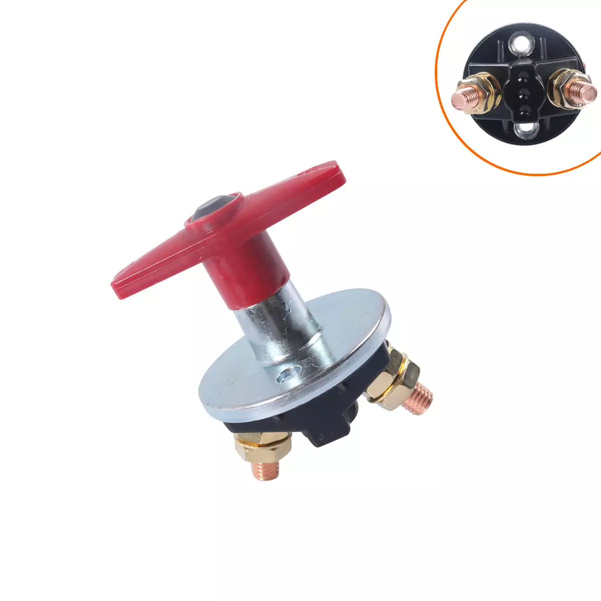 Automobile electric bottle knob switch battery protection switch knob fixed switch current battery protection switch