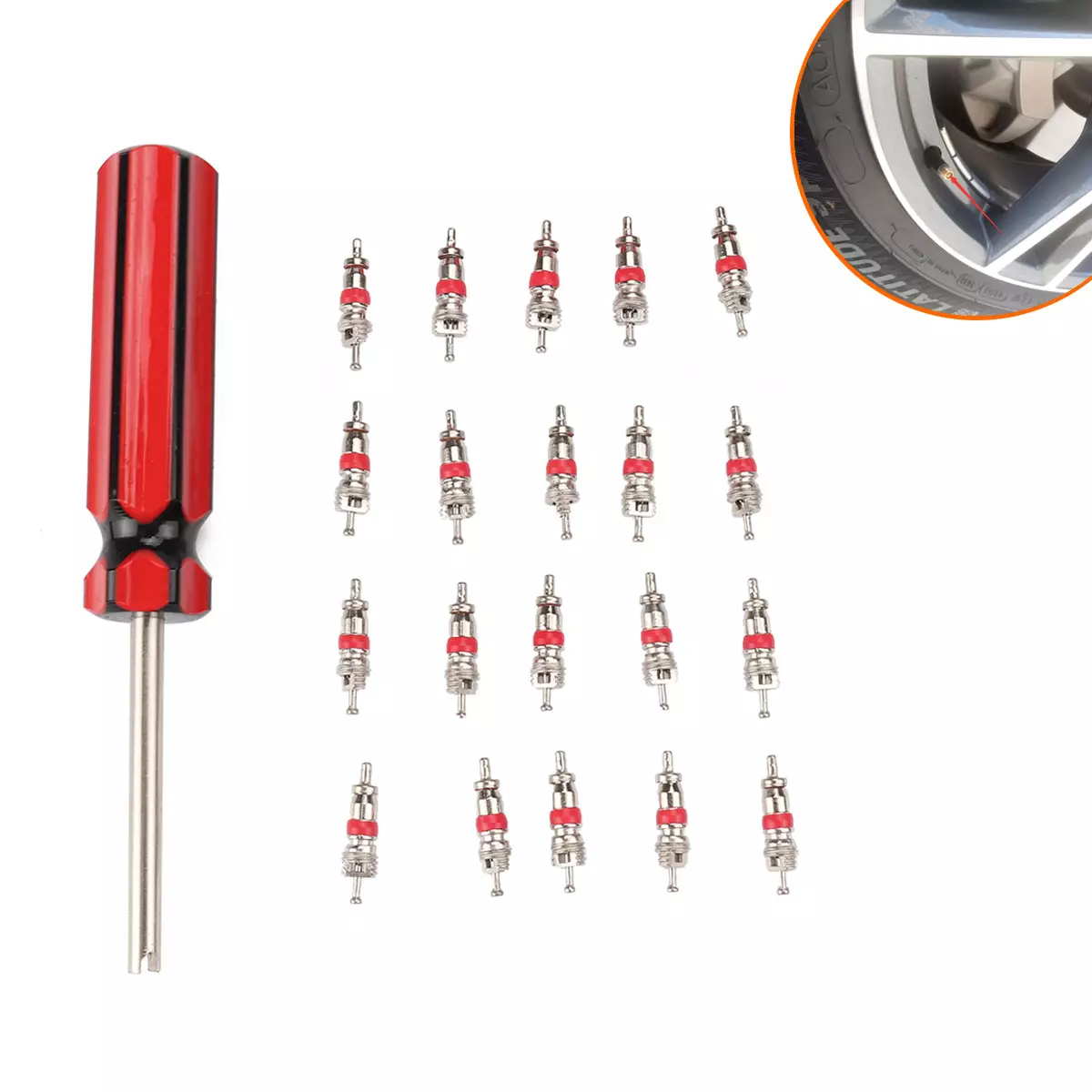 border hot sale-single and double head disassembly tool+valve core combination-for : car, truck, motorcycle