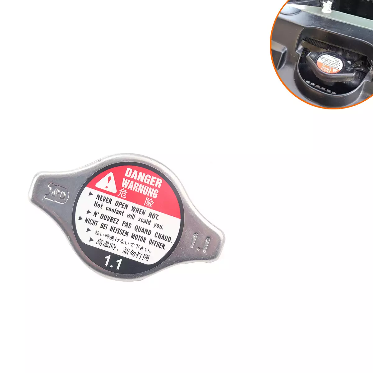 for Honda Accord modified car radiator cover water tank cover 19045PAAA01