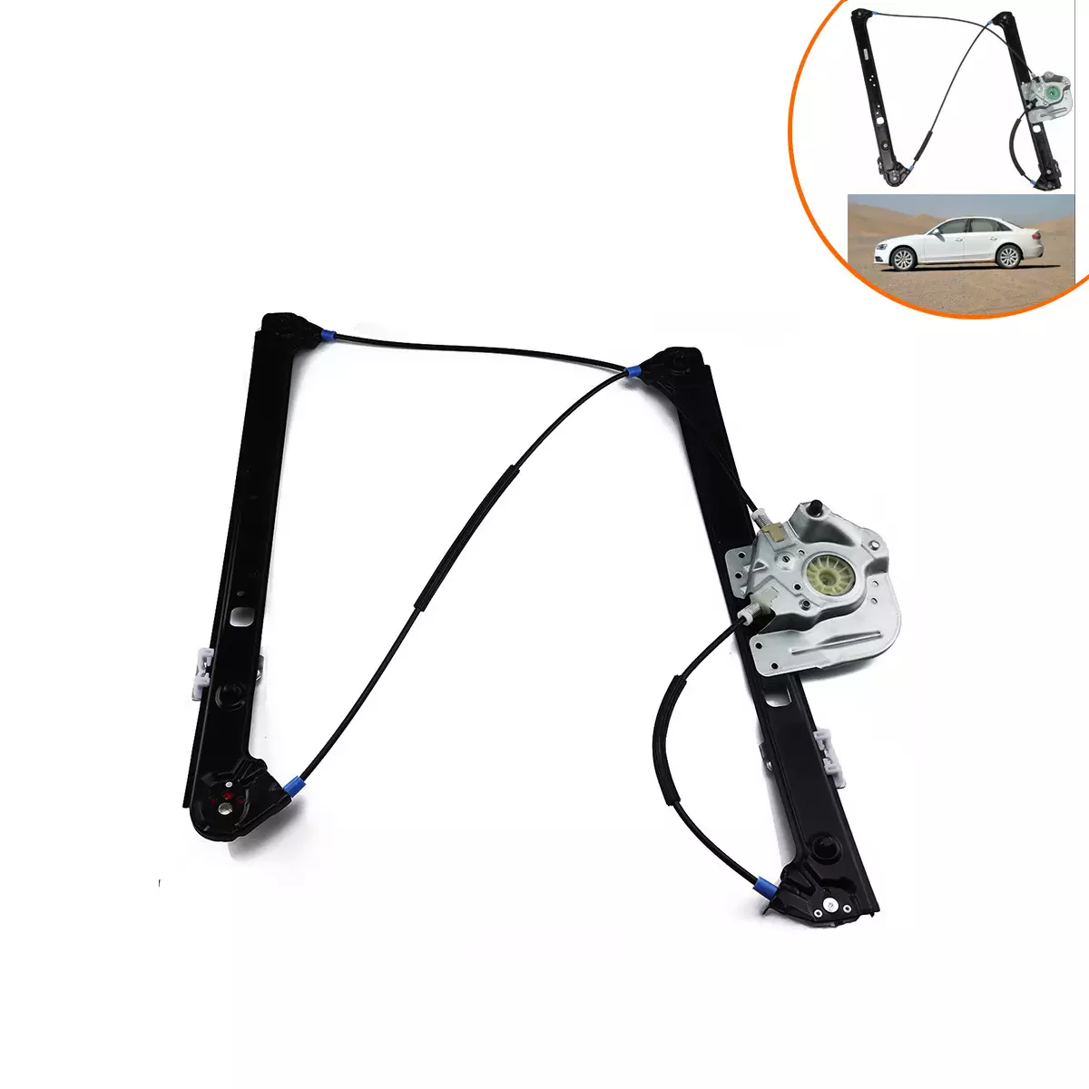 Foreign tradefor BMW X5 off -road vehicle (E53) front left glass lifter 51338254911