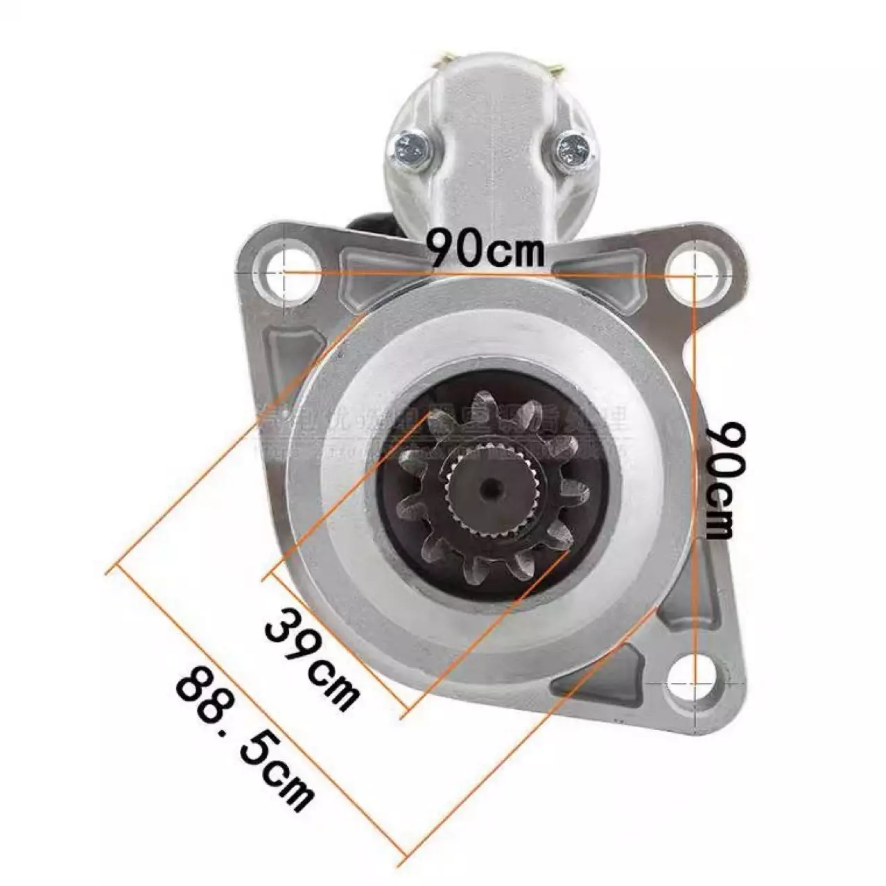 Futian Lavo Tapers starting motor motor AYLS1-3708100 starter for Yuchai 4A starter